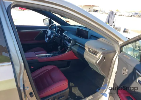 2019 Lexus Rx 350 F Sport z USA, uszkodzony, nr VIN 2T2BZMCA9KC207758